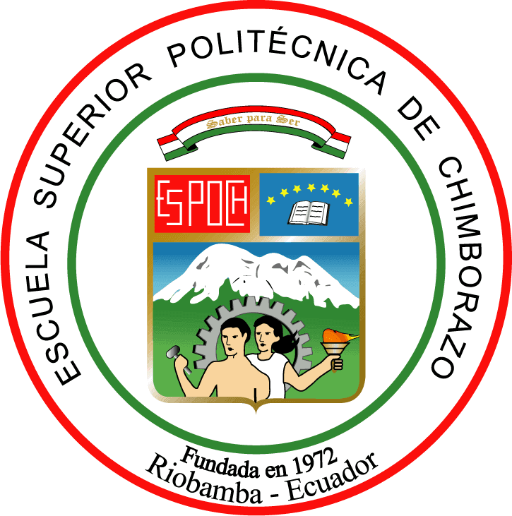Logo de ESCUELA SUPERIOR POLITÉCNICA DE CHIMBORAZO